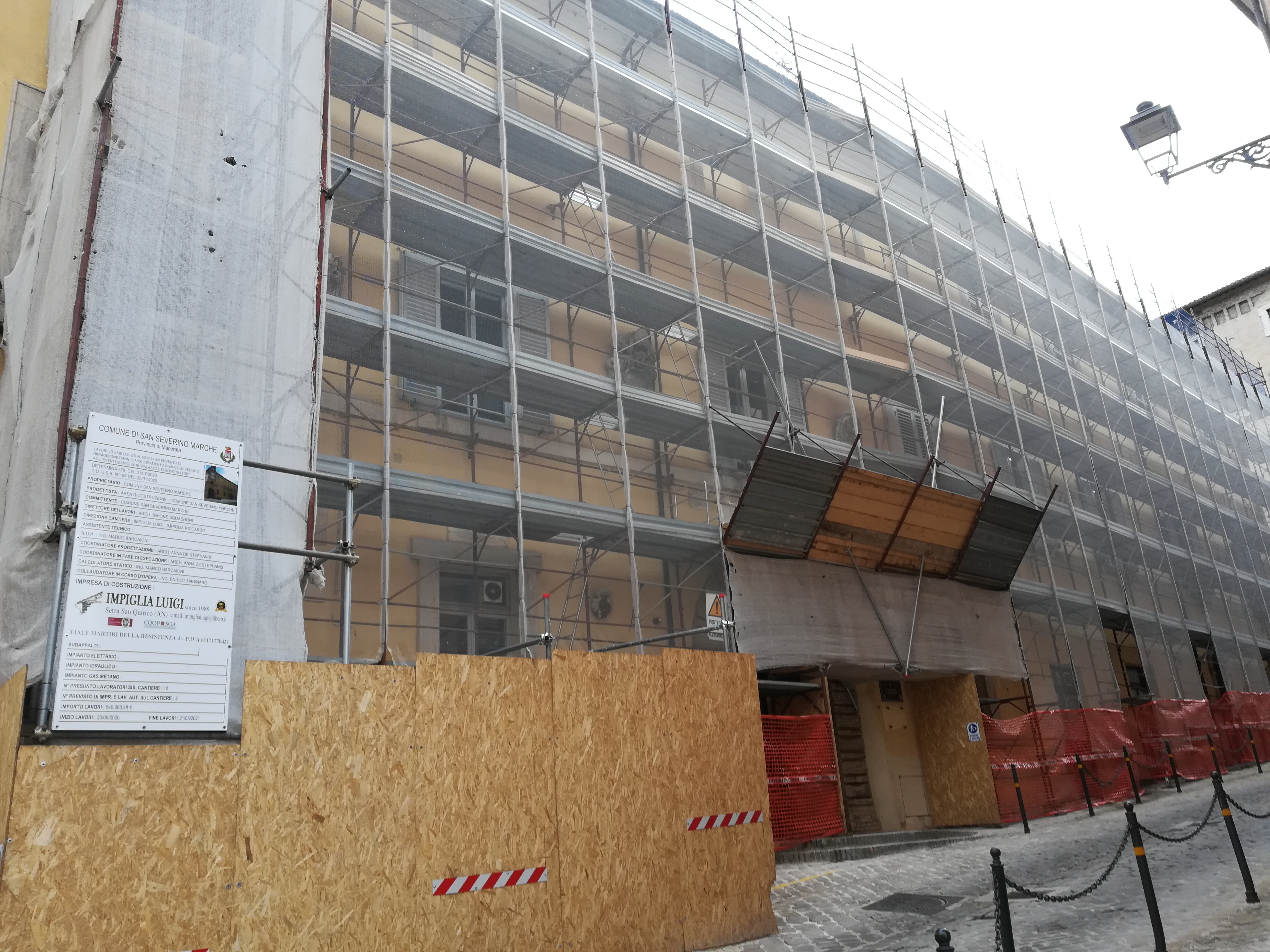 Palazzo dei Governatori Comune di San Severino Marche (MC)